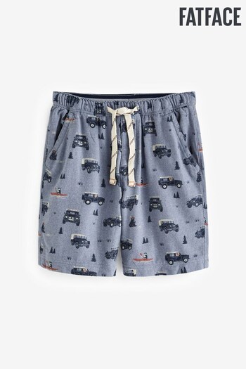 FatFace Blue Landrover Pyjama Shorts (504729) | £35