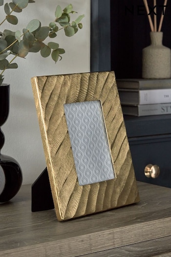 Gold Metal Etched Photo Frame (505296) | £20 - £28