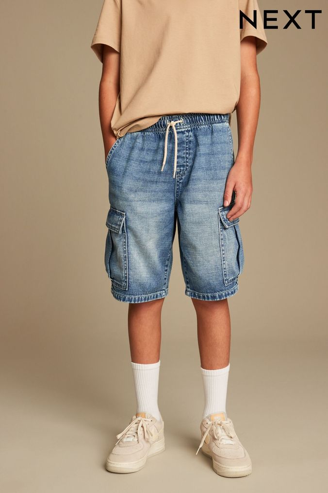 Next boys denim shorts online