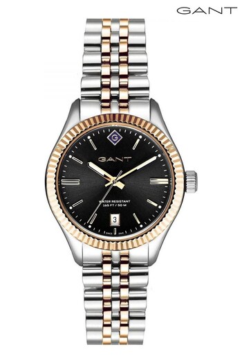 Gant Sussex, White and Two-Tone Gold Stainless Steel Quartz Watch (505509) | £190