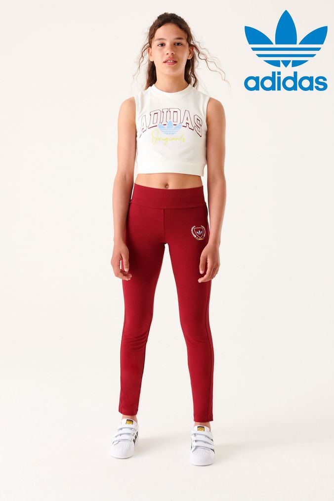 Buy Girls Leggings Red Sportswear Online Next UK