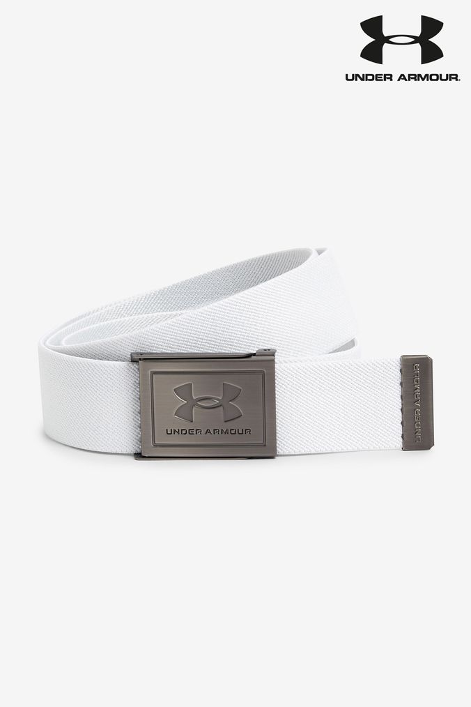 Mens white belt cheap