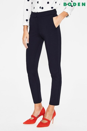 Boden Navy Blue Hampshire 7/8 Trousers (506564) | £70