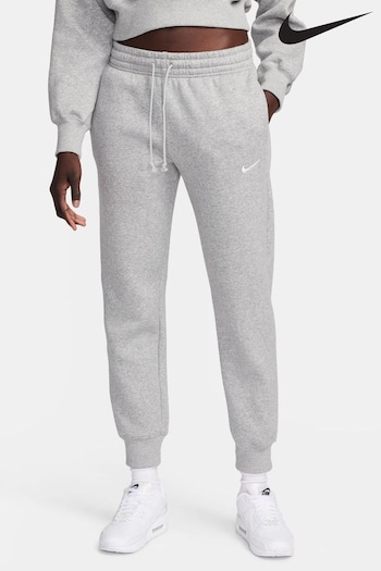 Nike Grey Phoenix Fleece Mid-Rise Joggers (506760) | £55