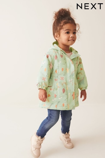 Sage Green Shower Resistant Character Jacket (9mths-7yrs) (507250) | £30 - £34