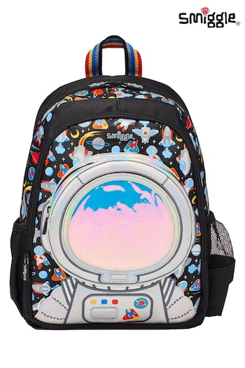 Smiggle Black Lets Play Junior Character Backpack (507269) | £35
