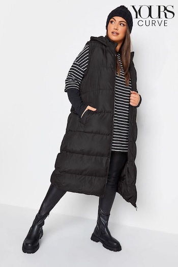 Yours Curve Black 2 In 1 Padded Puffer Coat (507301) | £75