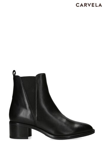 Carvela Spectate Chelsea Black Trainers Boots (507374) | £189