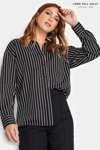 Long Tall Sally Black Stripe Shirt (507381) | £27