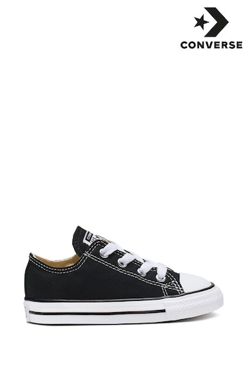 Converse one Black Chuck Ox Infant Trainers (507435) | £32