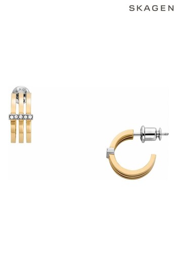 Skagen Ladies Silver Tone Jewellery Kariana Earrings (507526) | £49