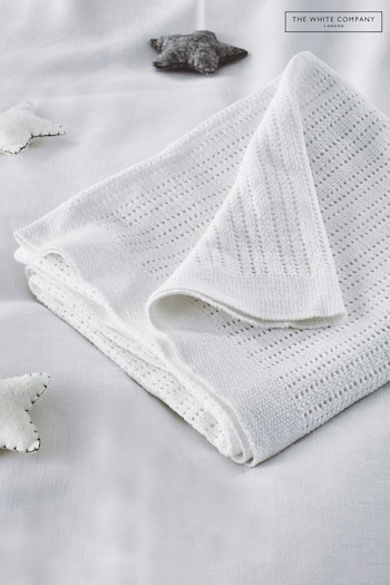 White The White Company Cellular Satin Blanket (507610) | £20 - £24