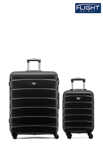 Set Of 2 Large Check-In & Small Carry-On Hardcase Travel Suitcase (507645) | £110