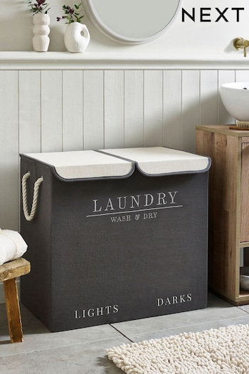 Grey Country Sorter Laundry Basket Laundry Sorter (507710) | £35
