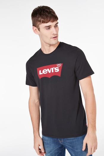 Levi's® Black Standard Housemark T-Shirt (508341) | £27