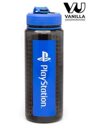 Vanilla Underground Black Playstation Gaming Water Bottle (508434) | £14