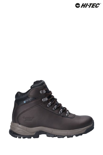 Hi-Tec Eurotrek Lite Waterproof Walking Brown Boots (508966) | £100