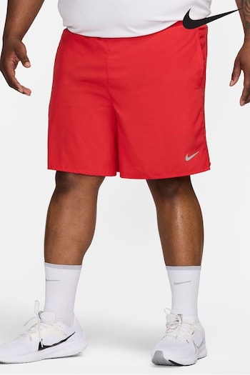 Nike red Red Dri-FIT Challenger 7 Inch Briefs Lined Running Shorts (509596) | £35