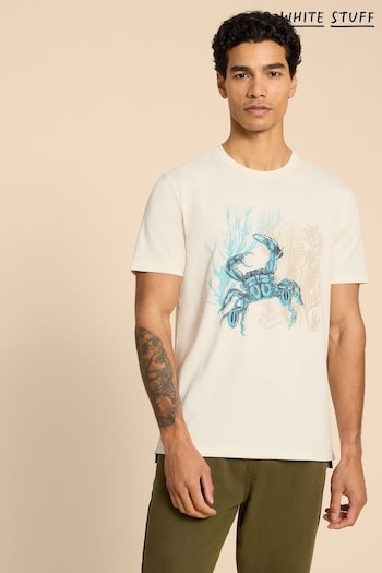 White Stuff White Crab Graphic T-Shirt (510293) | £28