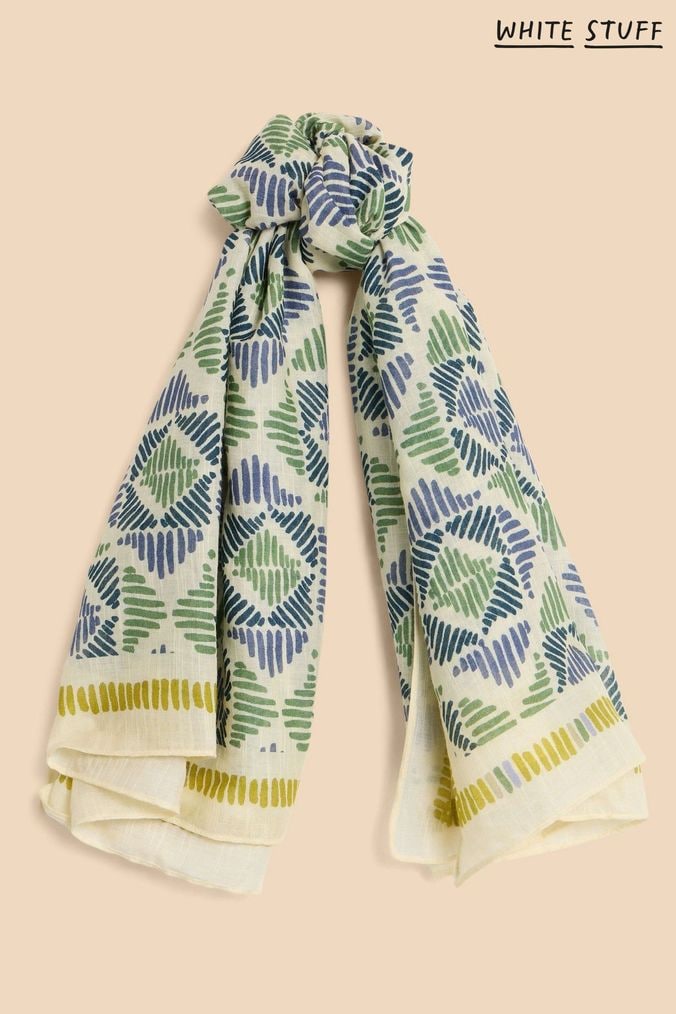 White stuff scarves sale cheap