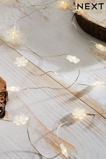 Warm White 20 Novelty Christmas Clear Line Lights (510731) | £6