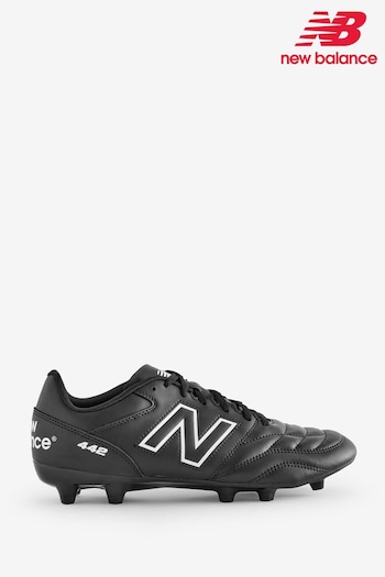 New Balance Where Black Mens 442 Firm Football Boots (511118) | £75