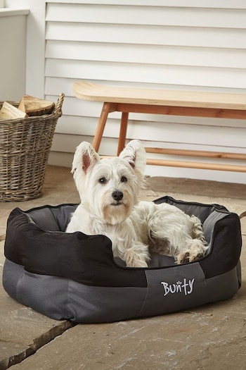 Bunty Black Anchor Waterproof Dog Bed (511713) | £30 - £45
