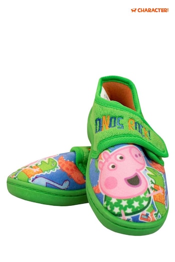 Character Green George Dinosaur Slippers (511766) | £15