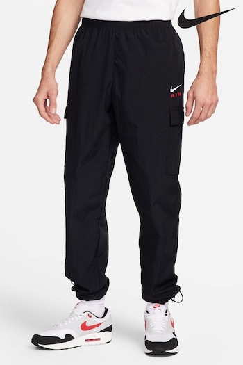 Nike Black Sportswear sleeve Air Lightweight Cargo Joggers (512226) | £70