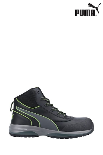 Puma Black Safety Rapid Mid Safety Boots (512505) | £142