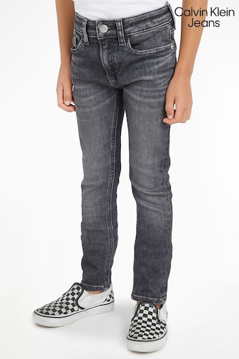 Calvin Klein Jeans Boys Grey Skinny Jeans (512599) | £65