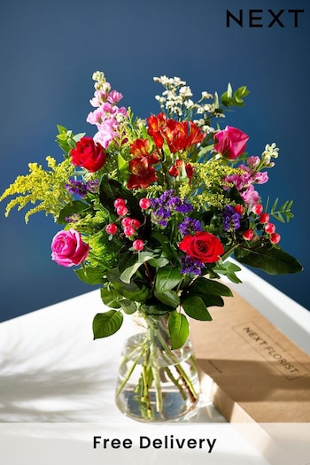 Bright Letterbox Fresh Flower Bouquet (512871) | £26
