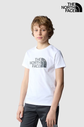 timberland ruby ann rose femme White Boys Easy T-Shirt (513225) | £25