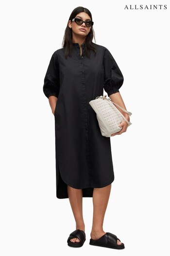AllSaints Black Trina Dress (513290) | £159