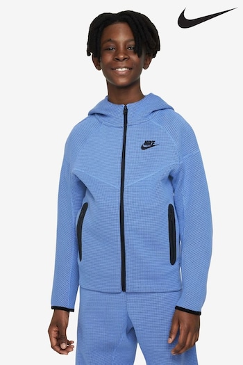 Nike cat Dark Grey Tech Fleece Winterized Zip Through Hoodie (513462) | £90