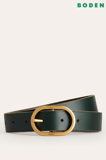 Boden Green Classic Leather Belt (513917) | £40