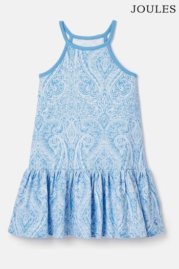 Joules Skipwell Blue Cotton Sleeveless Dress (514478) | £22.95 - £25.95