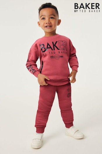 Baker by Ted Baker (0-6yrs) Letter Sweater and Jogger Set (515120) | £30 - £36