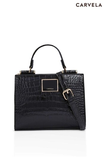 Carvela Black Jessica Mini Tote Bag (515434) | £79