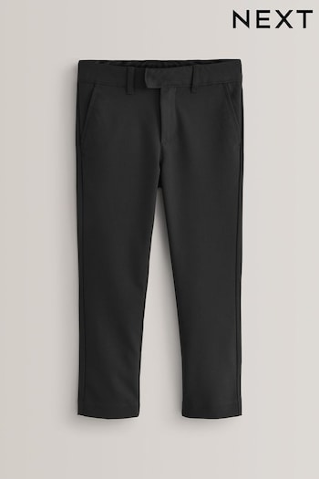 Black Slim Waist School Formal Stretch Skinny Trousers (3-17yrs) (515523) | £9 - £18