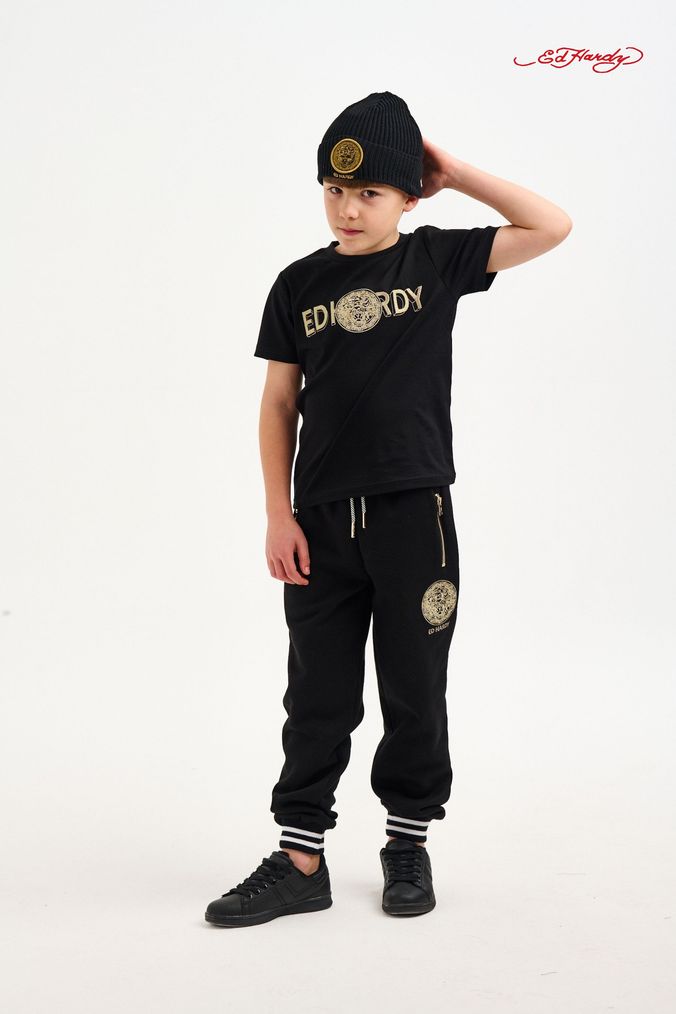 Newborn hotsell black joggers