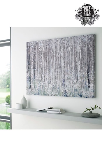 Art For The Home Green Watercolour Woods Canvas (516054) | £65