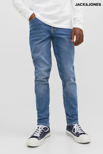 JACK & JONES Blue Slim Fit Jeans Courte (516249) | £28