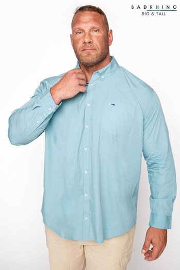 BadRhino Big & Tall Blue Short Sleeve Shirt (516363) | £26