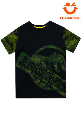 Character Black Black Jurassic World Short Sleeve T-Shirt (516674) | £20