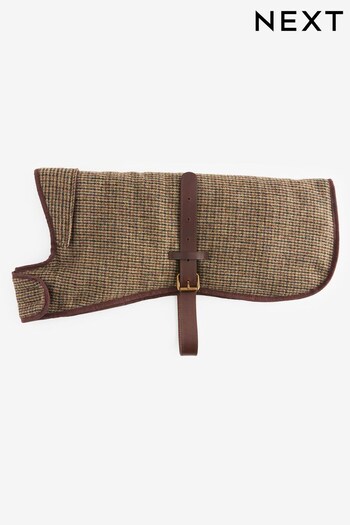 Brown Tweed Dog Coat (516710) | £22