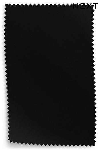 Calabria Black Upholstery Leather Sample (517411) | £0