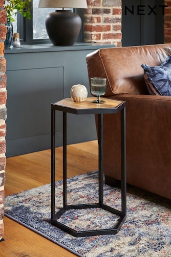 Natural Jefferson Pine Side Table (517457) | £99