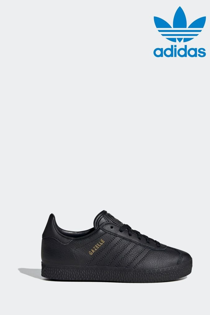 Girls black adidas trainers sale