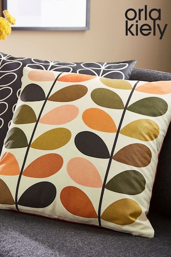 Orla Kiely Orange Multi Stem Cushion (517531) | £55